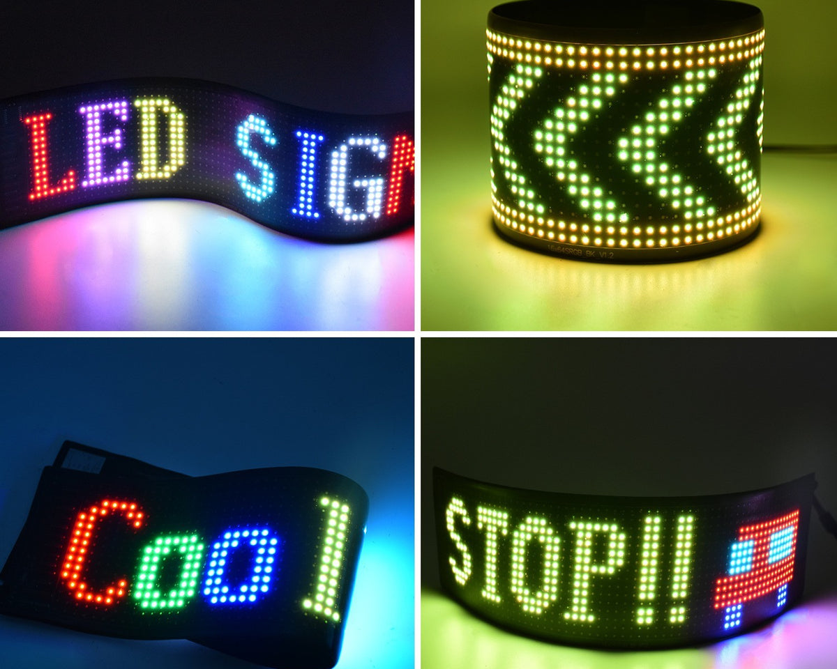 Programmable Car LED Sign