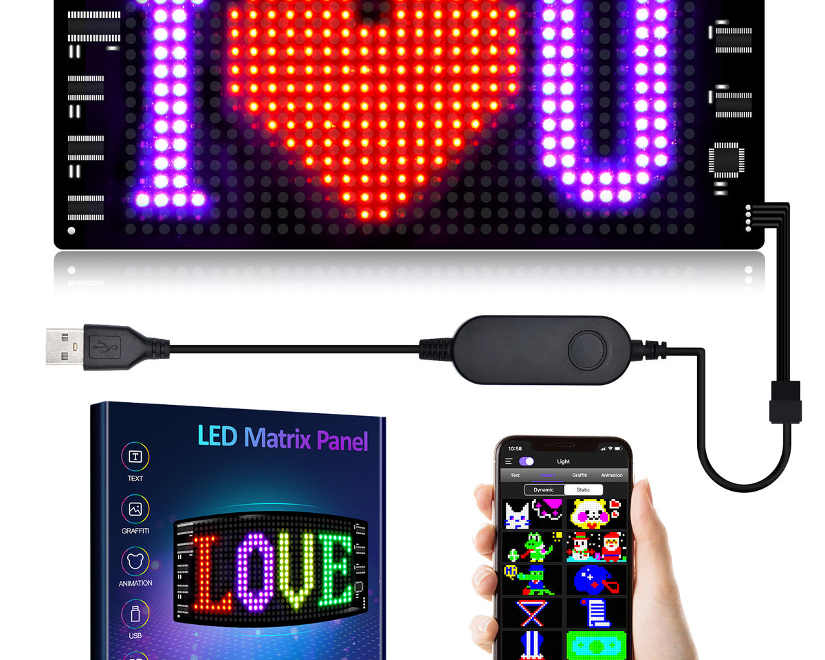 Programmable Car LED Sign