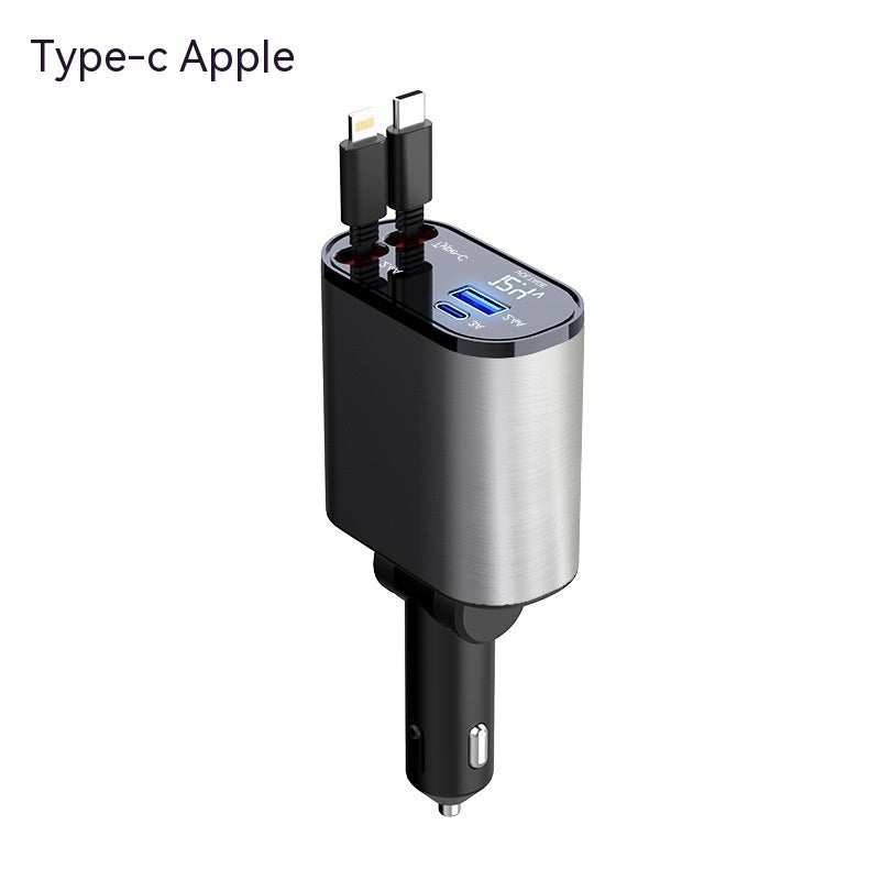 Digital Display Charging USB Adapter Cigarette Lighter