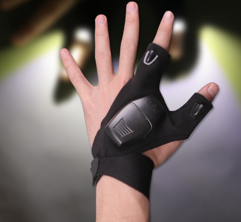 Fishing Lighting Repair Equipment With Dry Battery Gloves