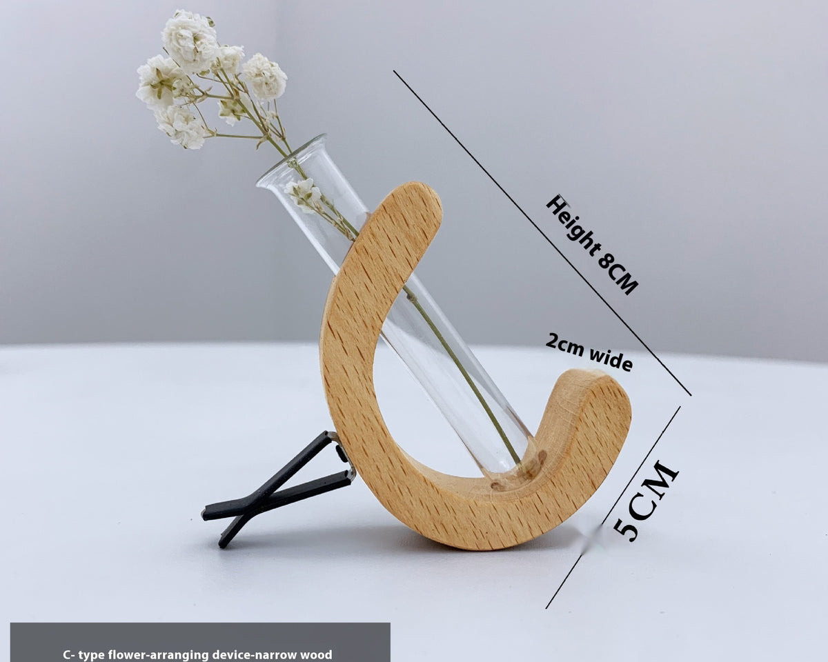 C- Shaped Car Flower Container Car Accessories