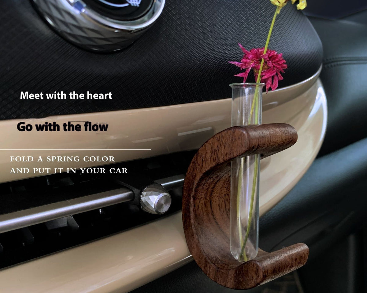 C- Shaped Car Flower Container Car Accessories