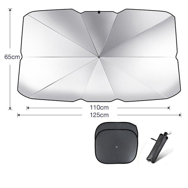 Foldable Car Windshield Sun Shade Umbrella UV