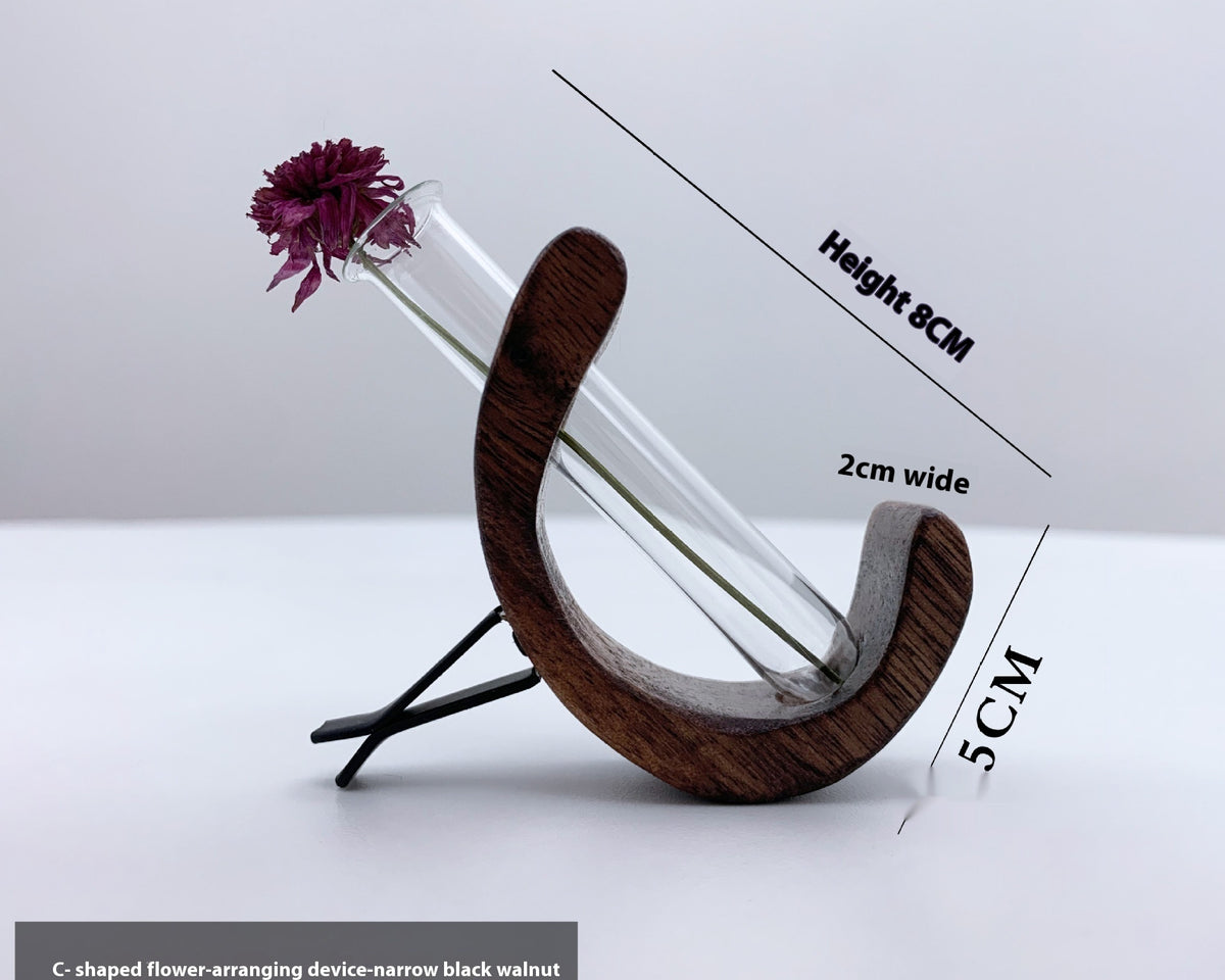 C- Shaped Car Flower Container Car Accessories