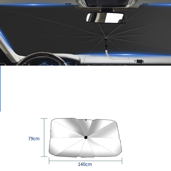 Foldable Car Windshield Sun Shade Umbrella UV
